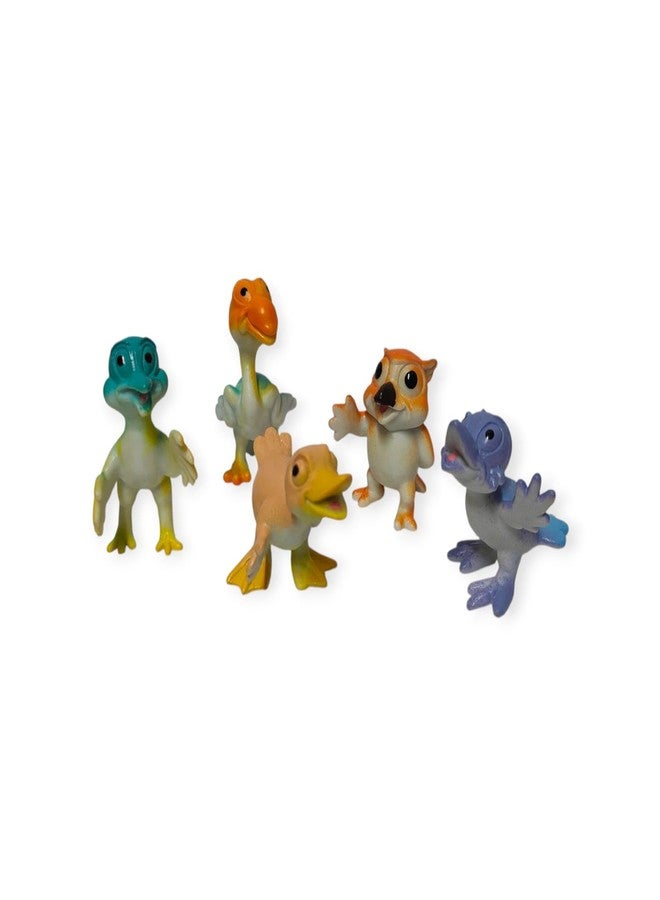 DIMAZO Small Kids Sea & Wild Animal Toys Sets for Fun, Educational, Spark Imagination and Learning (Multi Choice Sets) (Funny Bird) 12pcs - Image 3